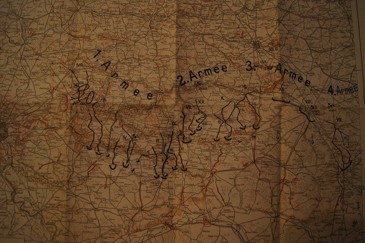 Map - 5 September 1914